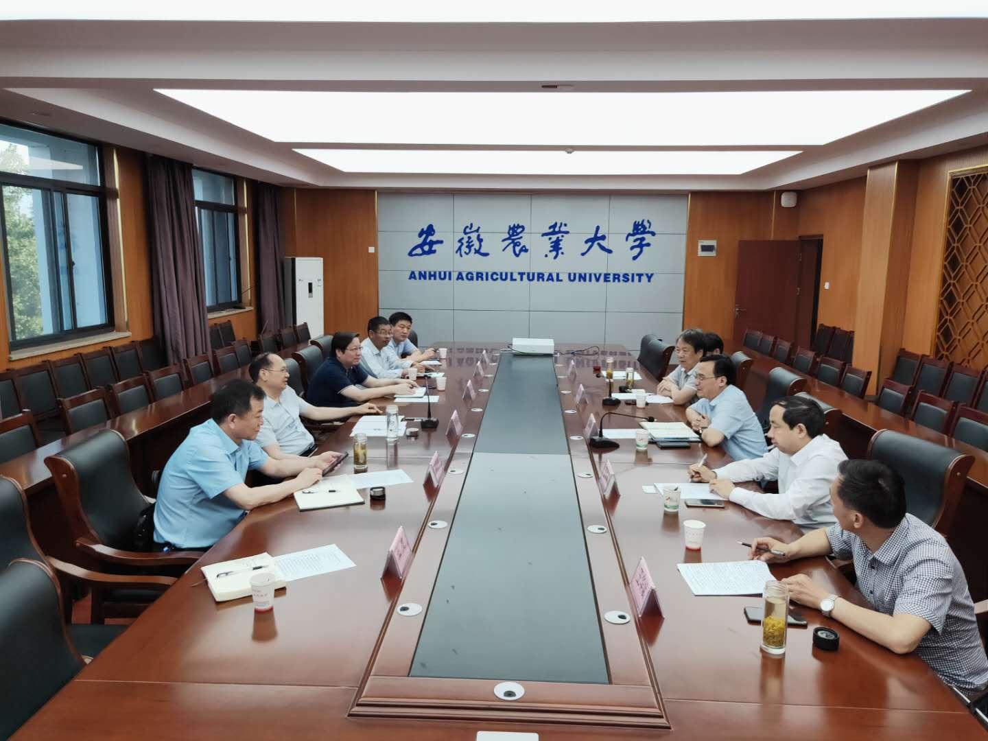 集團公司黨委書記、董事長詹先豪赴安徽農業(yè)大學廬江郭河國家農業(yè)科技創(chuàng)新與集成示范基地考察